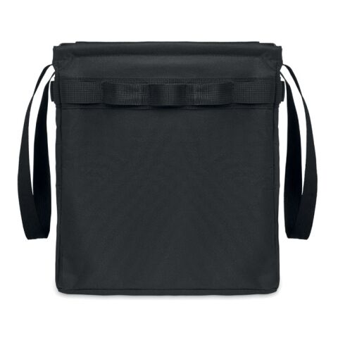Foldable RPET organizer bag black