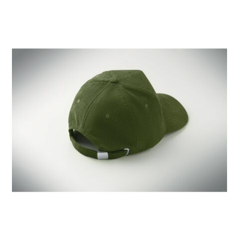 Corduroy 5 panel baseball cap Army Green | No Branding | not available | not available | not available