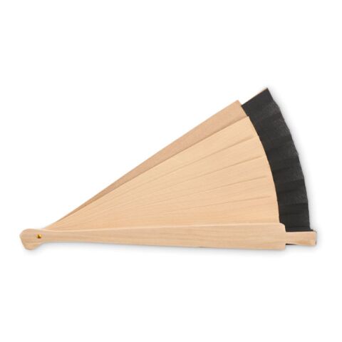 Wooden hand fan black | No Branding | not available | not available