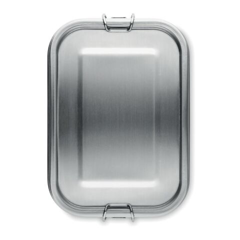 Lunch box 750mL matt silver | No Branding | not available | not available | not available