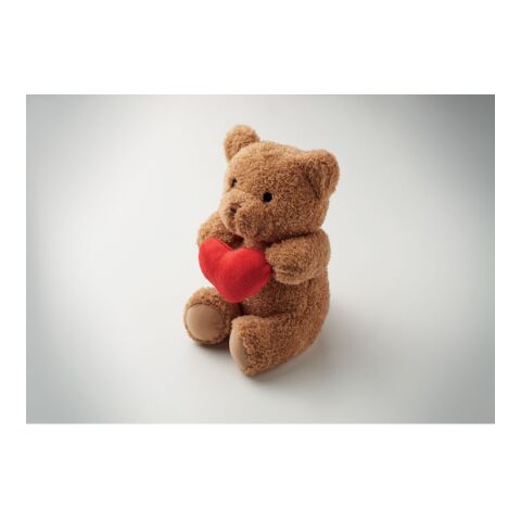 Teddy bear with heart 23cm red | No Branding | not available | not available | not available