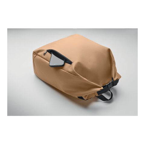 15'' roll top laptop backpack khaki | No Branding | not available | not available | not available