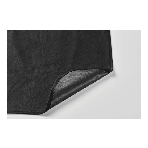 Polar fleece picnic blanket black | No Branding | not available | not available | not available