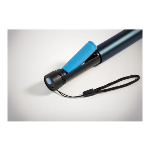 Aluminium rechargeable torch navy blue | No Branding | not available | not available