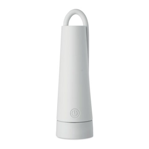 2-in-1 desk lamp and torch white
