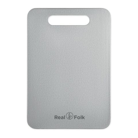 Steel cutting board S silver