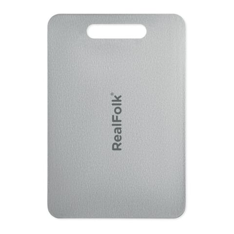 Steel cutting board M silver