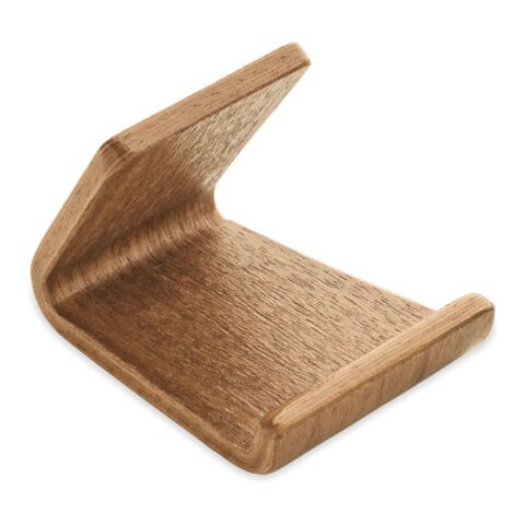 Walnut wood phone stand wood
