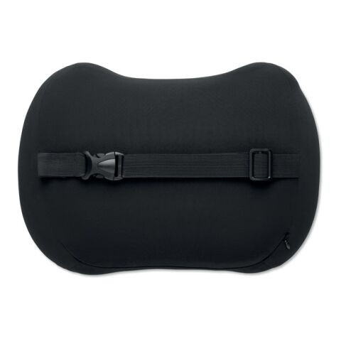 Ergonomic memory foam cushion black