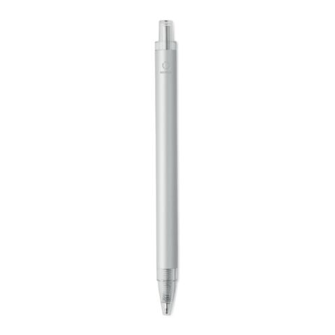 Recycled aluminium ball pen matt silver