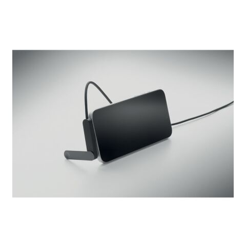 60W USB-C cable phone stand black