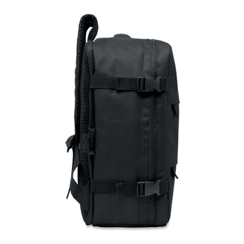 Extendable cabin backpack 20L black