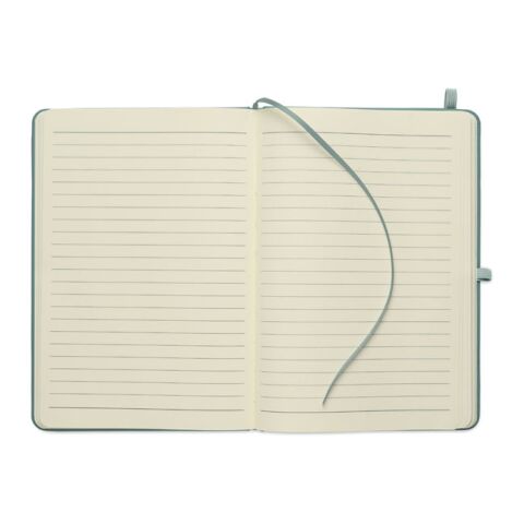 A5 recycled PU notebook set petrol
