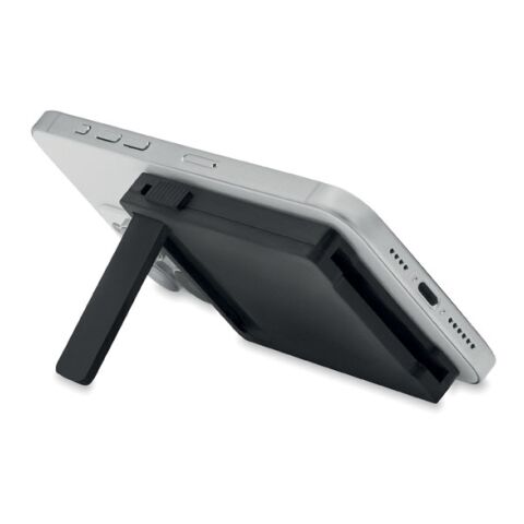 Magnetic cardholder &amp; stand black