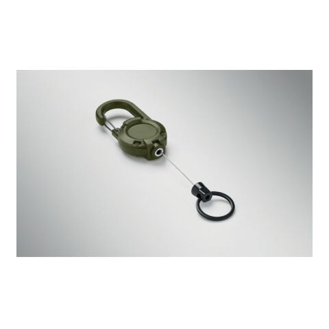 Retractable badge holder Army Green