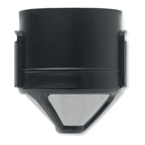 Double wall mug coffee filter black