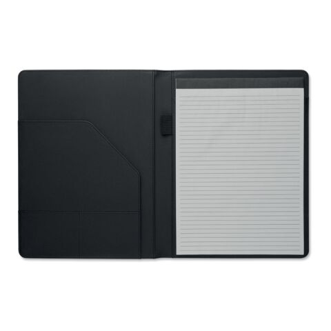 A4 portfolio with notepad black