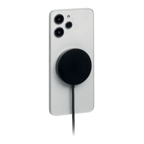 Magnetic wireless charger 25W black