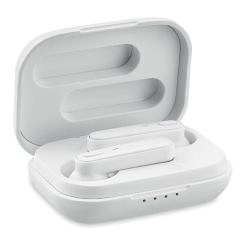 TWS earbuds with charging base white | No Branding | not available | not available | not available
