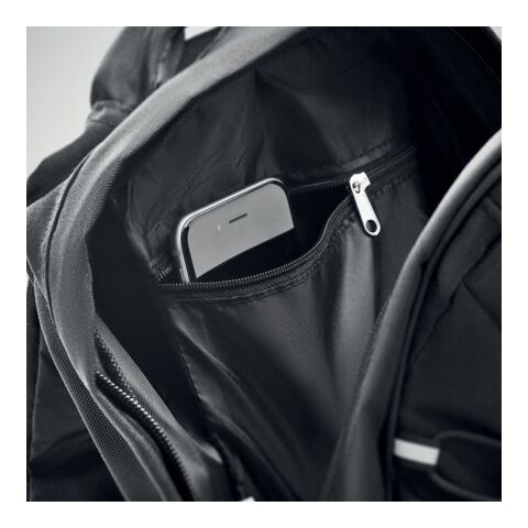 600D RPET backpack black | No Branding | not available | not available | not available