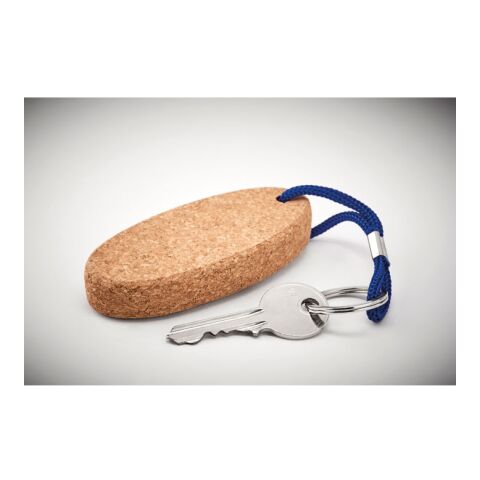 Floating cork key ring royal blue | No Branding | not available | not available