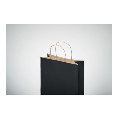 Small Gift paper bag 90 gr/m² black | No Branding | not available | not available | not available
