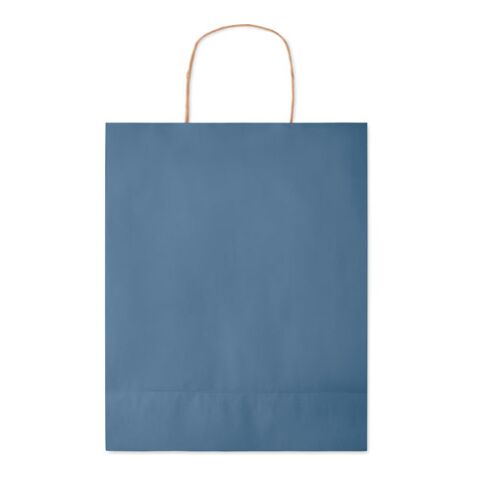 Medium Gift paper bag  90 gr/m² blue | No Branding | not available | not available | not available