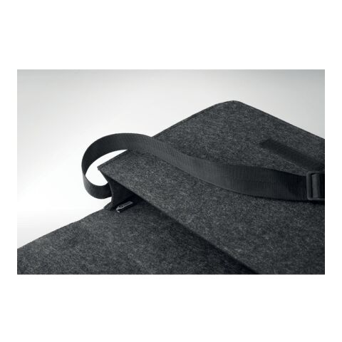 RPET felt laptop bag grey | No Branding | not available | not available | not available