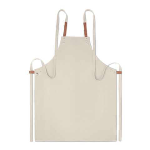 Organic cotton apron 340 gr/m² beige | No Branding | not available | not available | not available