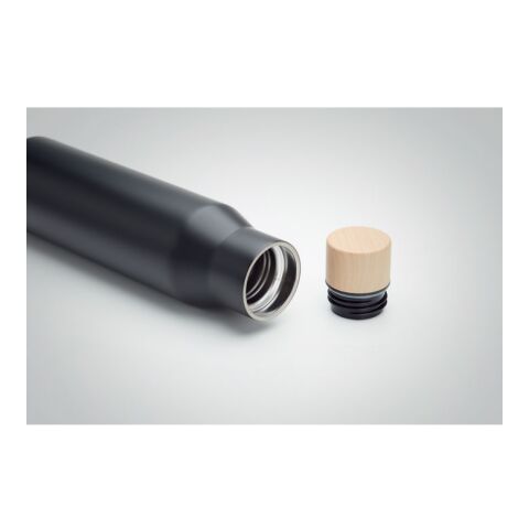 Leak proof double wall flask 500 ml black | No Branding | not available | not available | not available