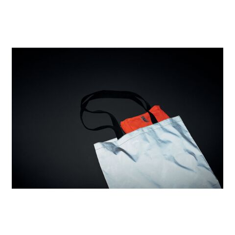 Reflective shopping bag matt silver | No Branding | not available | not available