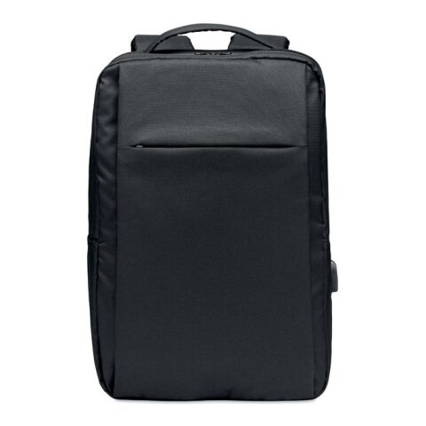 Computer backpack with front pocket black | No Branding | not available | not available | not available