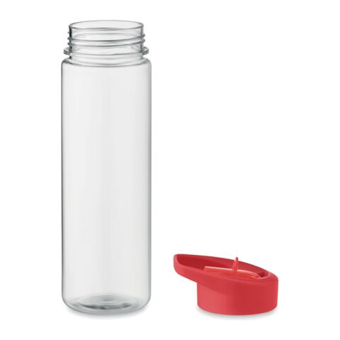 Sports RPET bottle with flip lid 650ml red | No Branding | not available | not available | not available