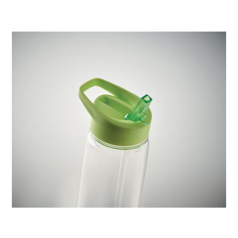 Sports RPET bottle with flip lid 650ml lime | No Branding | not available | not available | not available