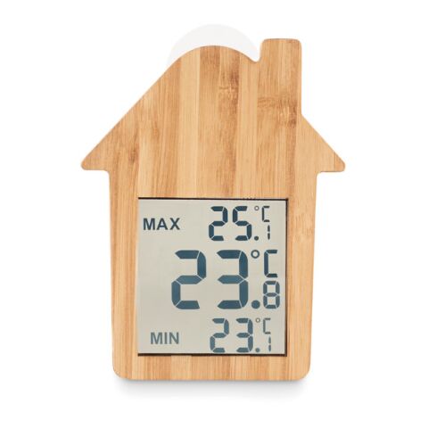 House-shaped bamboo weather station wood | No Branding | not available | not available | not available
