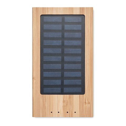 Solar power bank 4000 mAh wood | No Branding | not available | not available | not available