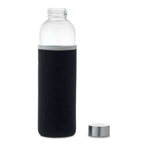Glass bottle in pouch 750ml black | No Branding | not available | not available | not available