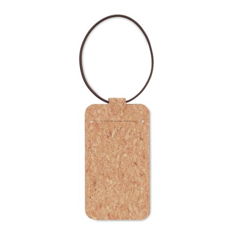 Cork luggage tag beige | No Branding | not available | not available