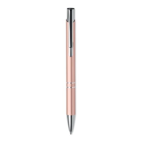 Classic recycled aluminium ball pen Beige/Red | No Branding | not available | not available