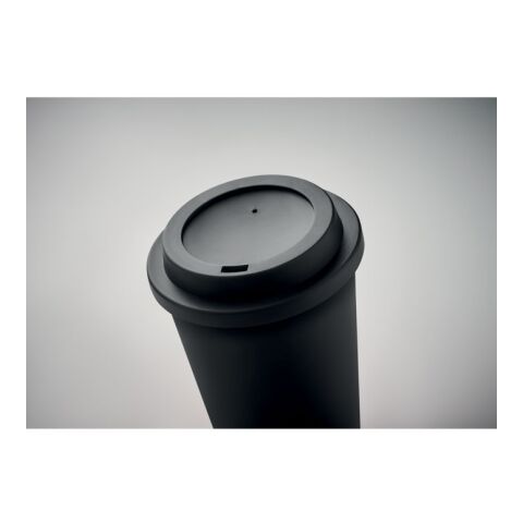 Double wall tumbler PP 300 ml black | No Branding | not available | not available