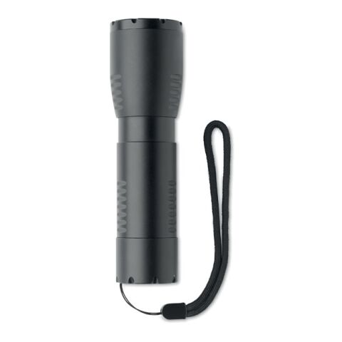 Small aluminium LED flashlight black | No Branding | not available | not available | not available