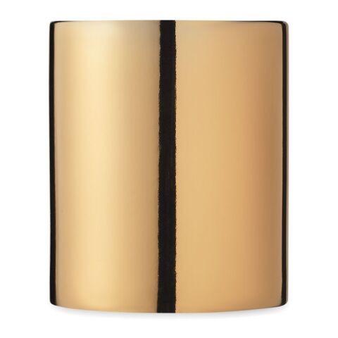 Ceramic mug metallic 300 ml gold | No Branding | not available | not available