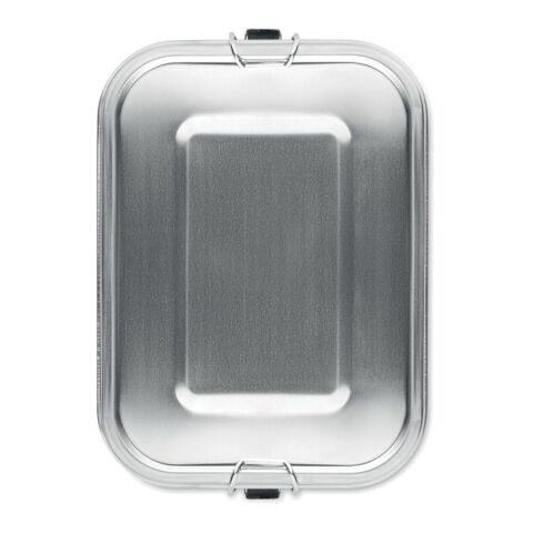 Stainless steel lunch box matt silver | No Branding | not available | not available | not available