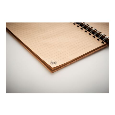 A5 ring bound Bamboo notebook wood | No Branding | not available | not available