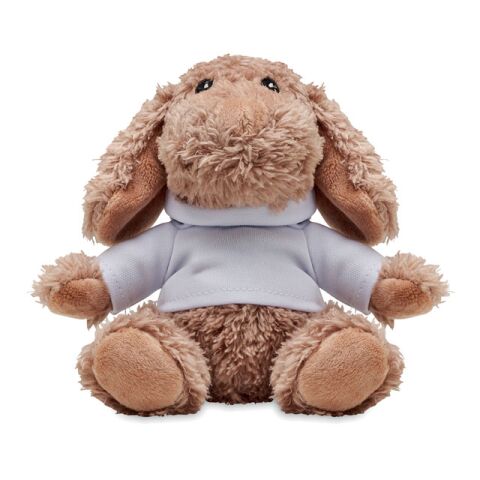 Dog plush wearing a hoodie white | No Branding | not available | not available | not available