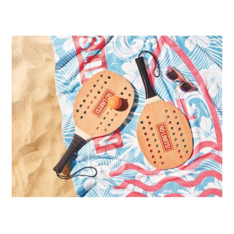 Rosewood beach tennis set wood | No Branding | not available | not available | not available