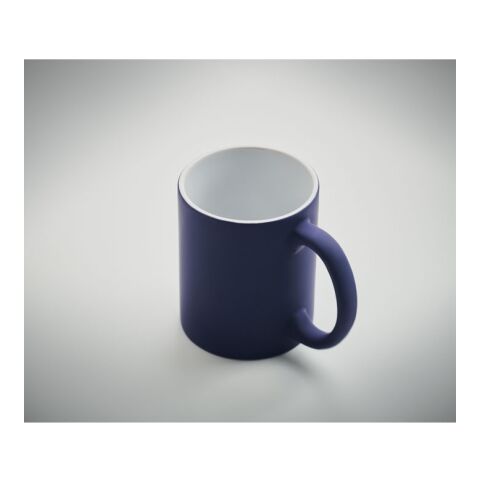 Matt coloured mug 300 ml navy blue | No Branding | not available | not available