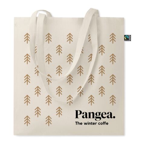 Fairtrade shopping bag, 140gr/m² beige | No Branding | not available | not available | not available