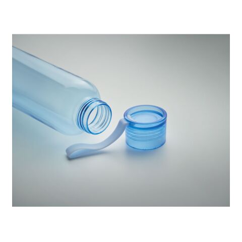 Tritan bottle and hanger 500ml transparent/light blue | No Branding | not available | not available