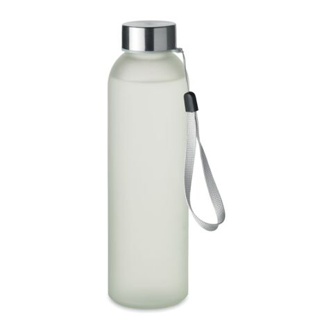 Sublimation glass bottle 500ml transparent/white | No Branding | not available | not available | not available